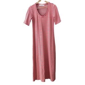 Sonnet James Striped Play Dress - Red Pink - Small